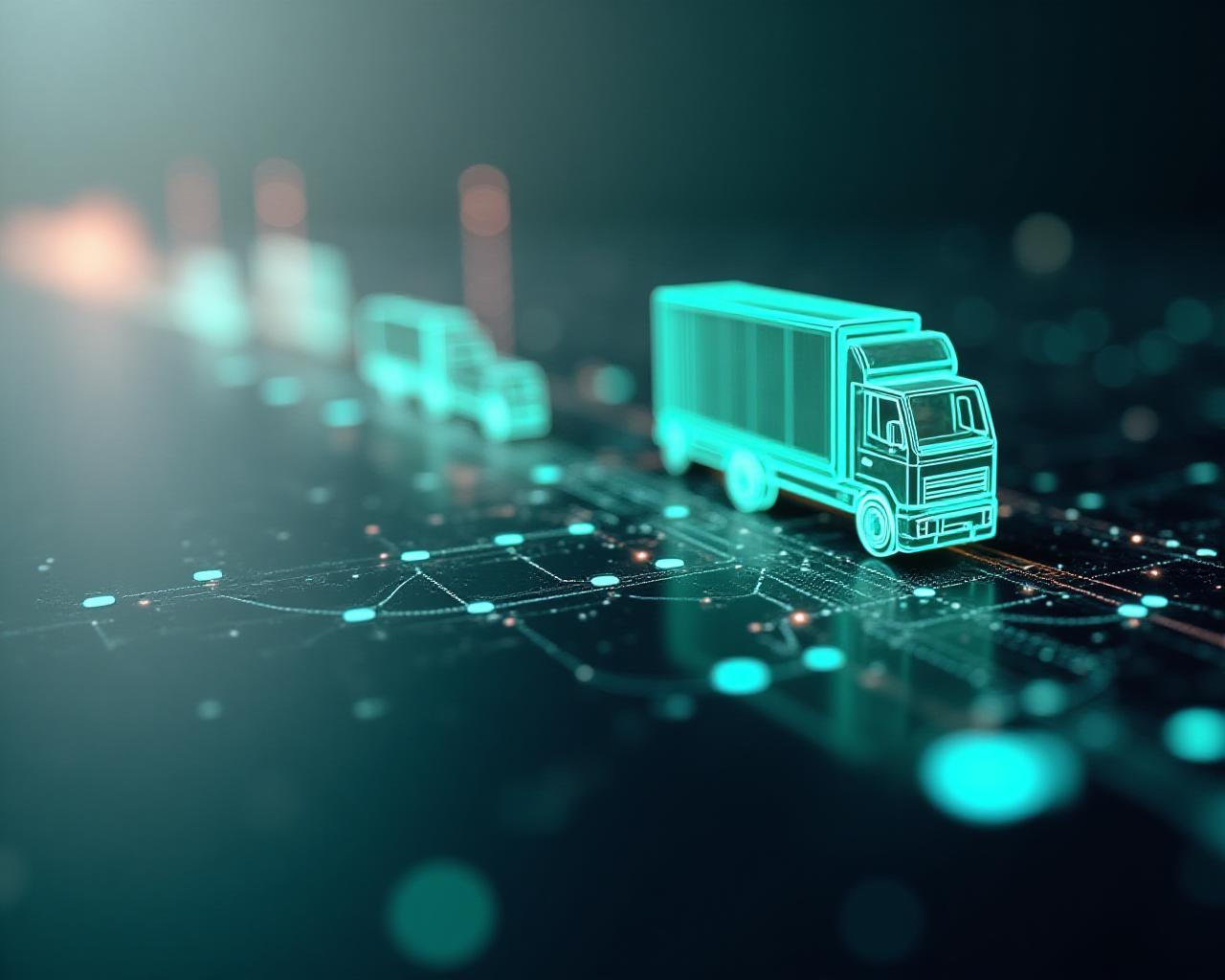 Secure digital logistics data visualization